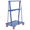 Vestil Blue Steel A-Frame Cart 2000lb Capacity 24x36 In. w/4 5x2 Casters AF-2436 - alternate 1